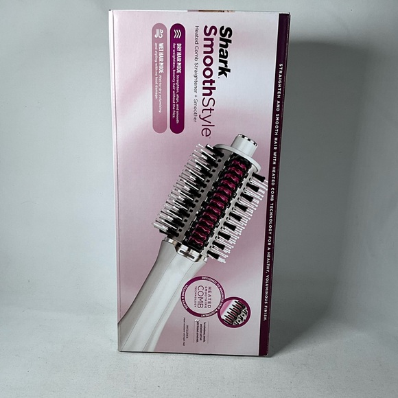 SmoothStyle Hair Tool - White and Pink